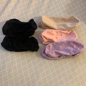 5 Pairs of No Show Socks with Grips